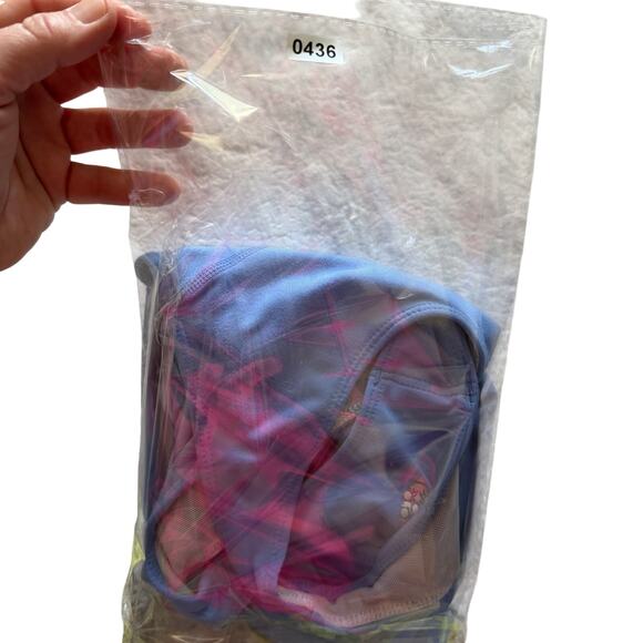 Free People movement light blue bra sz S activewear yoga criss cross back lng ln - Picture 9 of 9